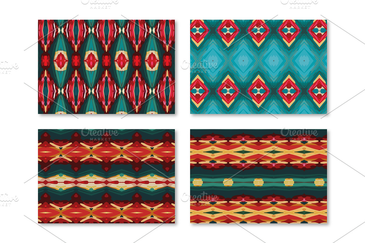 VERNI geometric seamless patterns., a Pattern Graphic by Peolla (Photo 8 of 10)