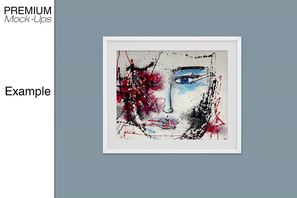 90 Customizable Frames Mockups, a Product Mockup by mock-ups