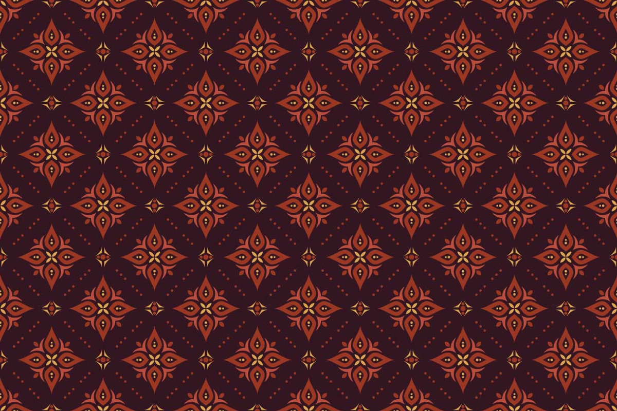 Brown Decorative Seamless Pattern, a Pattern Graphic by Mightyfire