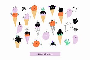 Sweet & Spooky. Halloween Ice Cream