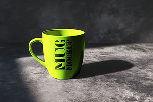 Realistic Ceramic Mug Mockup, a Product Mockup by GenesisCreativeCo
