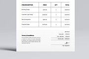 Invoice Template, a Stationery Template by MightyDesign (Thumbnail 5 of 8)