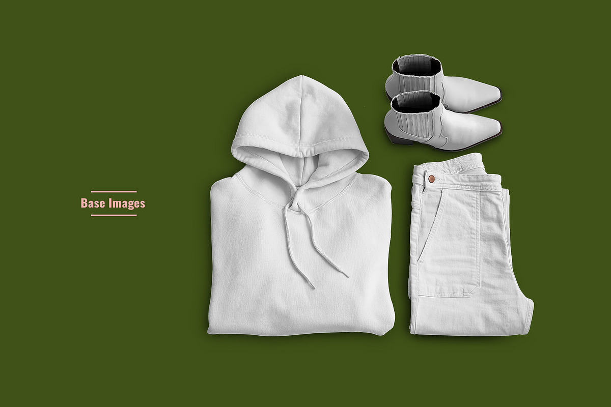 Female Accessories Mockup Set, a Hoody Mockup by Designertale (Photo 6 of 6)
