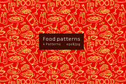 Food seamless patterns, a Pattern Graphic by Oleg Tokarev Art (Thumbnail 4 of 5)