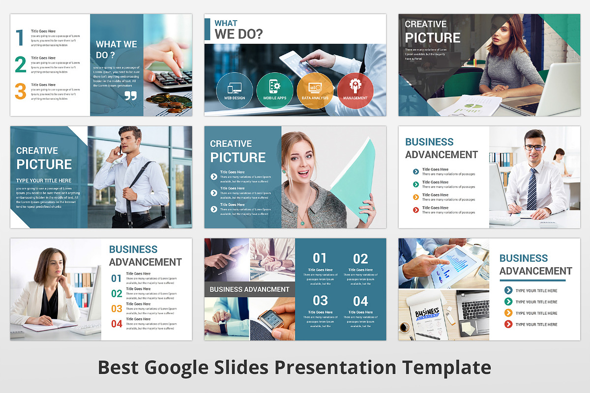 Best Google Slides Template, a Presentation Template by GraphicStan (Photo 5 of 35)