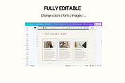 AMALIA Canva landing page, a Landing Page Template by Studio Suvelle (Thumbnail 5 of 8)