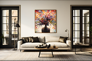 Frame mockup in home interior, a Household Mockup by VetalStock (Thumbnail 2 of 3)