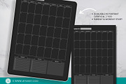 Monthly Planner Template, a Stationery Template by Traveling Designer (Thumbnail 3 of 3)