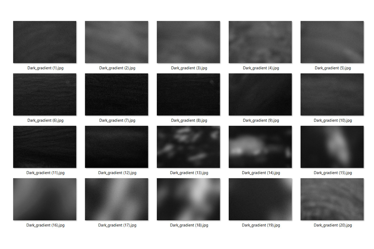 20 Black Gradient Texture, a Background Graphic by CCPreset (Photo 3 of 3)