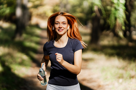 Woman enjoying in nature, a Person Photo by REDDOT Studio