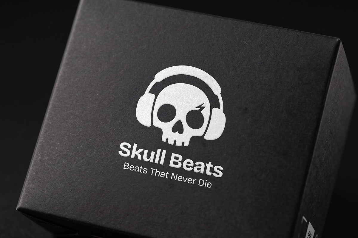 Skull With Headphone Logo, a Branding & Logo Template by muhisya (Photo 3 of 3)
