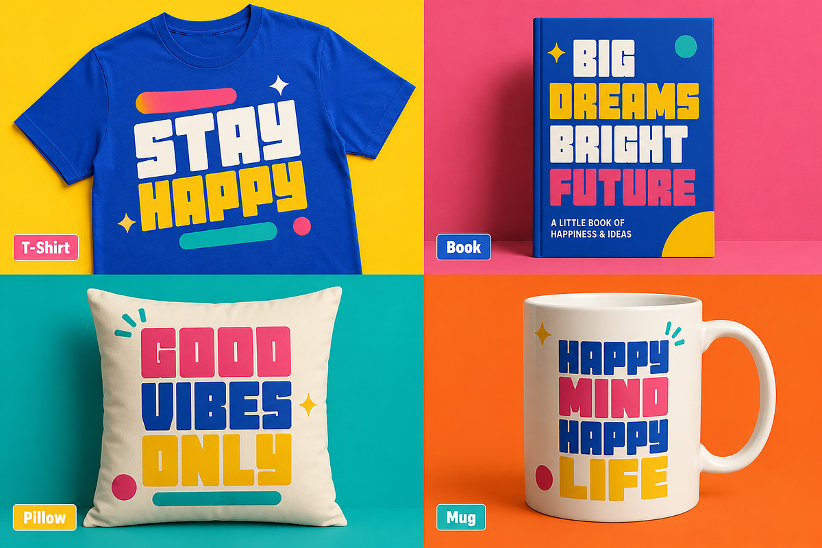 Happy Capsule, a Sans Serif Font by Wow Magic (Photo 2 of 4)