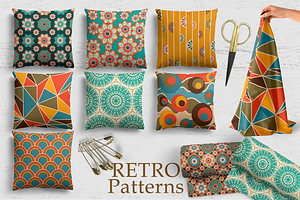 Collection of retro patterns