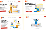 E-Learning and Course Illustration, an Education Illustration by orenjidesign (Thumbnail 8 of 8)