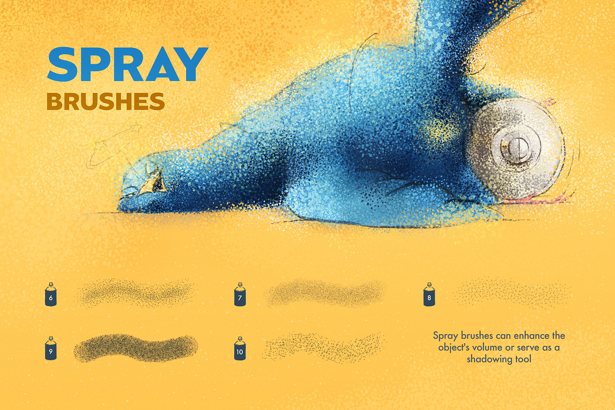 Artista Affinity Designer Brushes, a Brush Add-On by pixelbuddha.net (Photo 8 of 10)