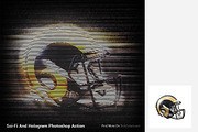 Sci-Fi And Hologram Photoshop Action preview 6