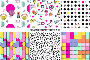 Memphis Design Patterns And Shapes