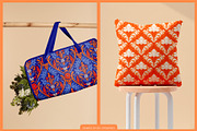 Evening Flowers Patterns, a Pattern Graphic by GVGraphics (Thumbnail 9 of 13)