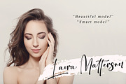 Blacker Valentine, a Script Font by Letterara (Thumbnail 3 of 10)