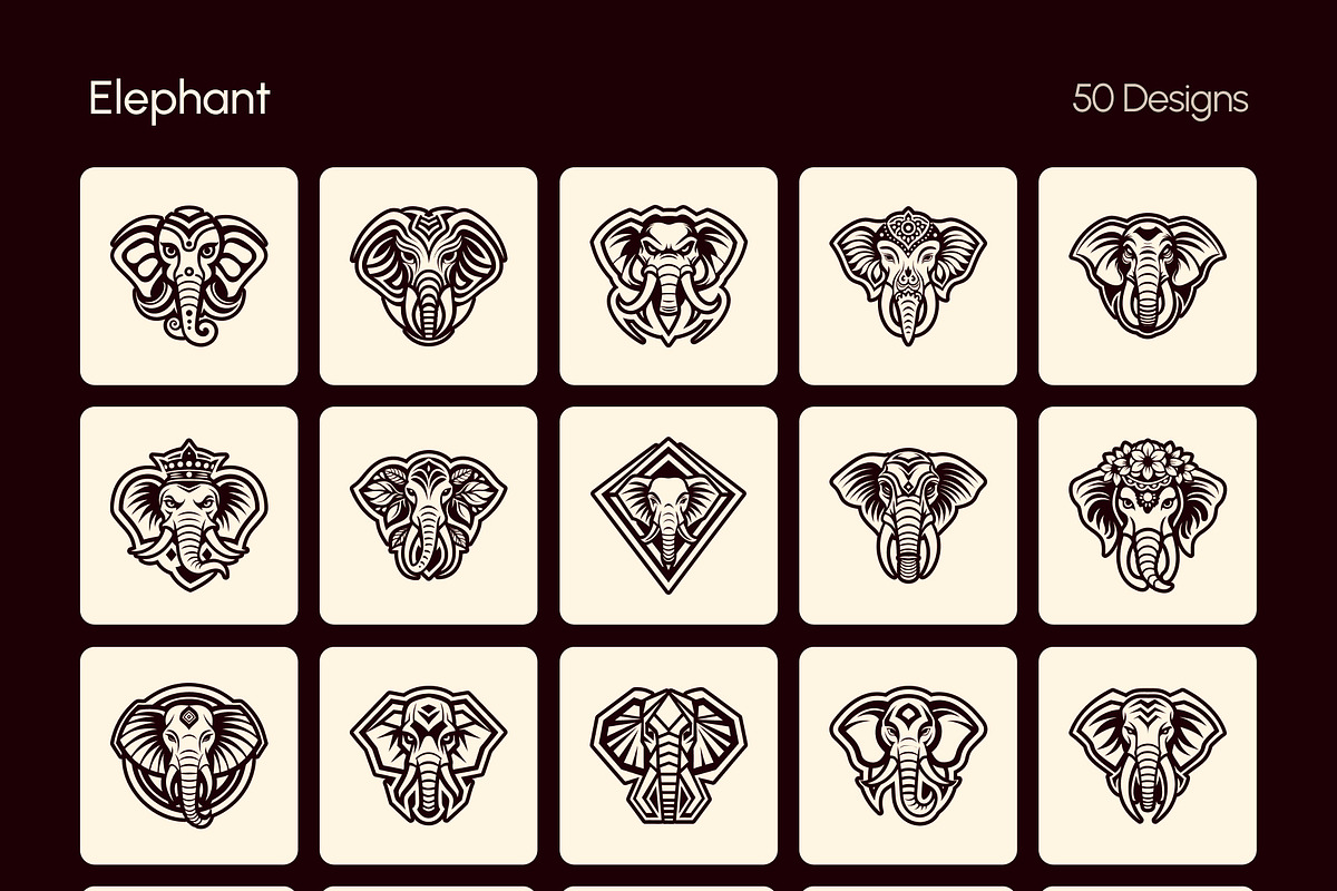 1500 Animal Logos, a Solid Icon by Creative Stall (Photo 19 of 37)