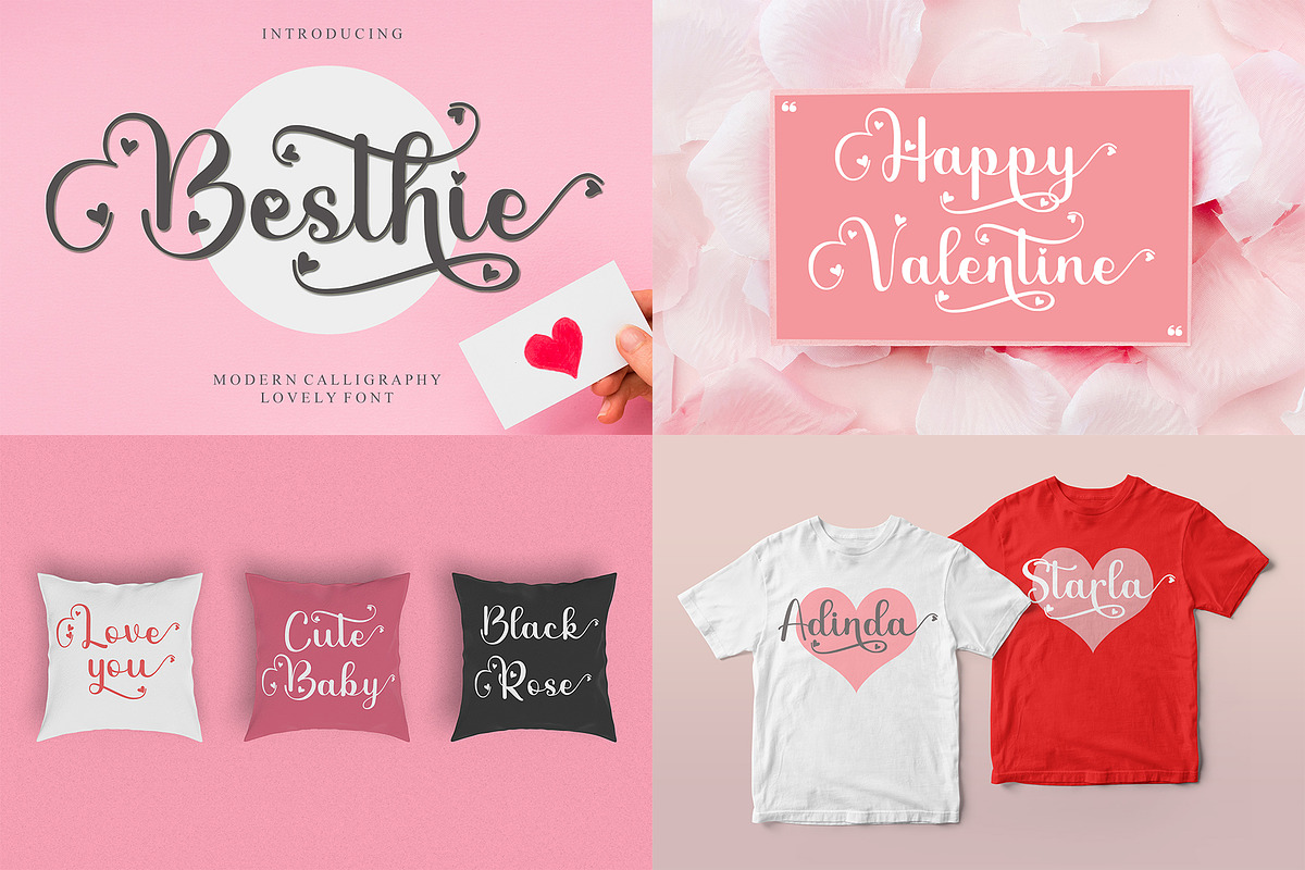 VALENTINE FONT BUNDLE, a Handwritten Font by Letterafa Studio (Photo 16 of 16)