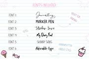 The Happy Journal Font Bundle, a Font by Lollipop Hand Drawn (Thumbnail 2 of 8)