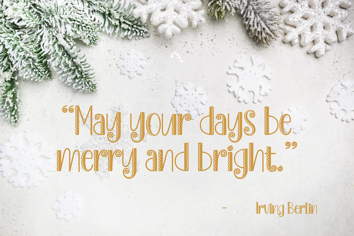 Jolly Notes - Decorative Font, a Sans Serif Font by HipFonts (Photo 9 of 10)