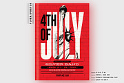 4th of July Flyer / Poster, a Flyer Template by Mariux (Thumbnail 2 of 2)