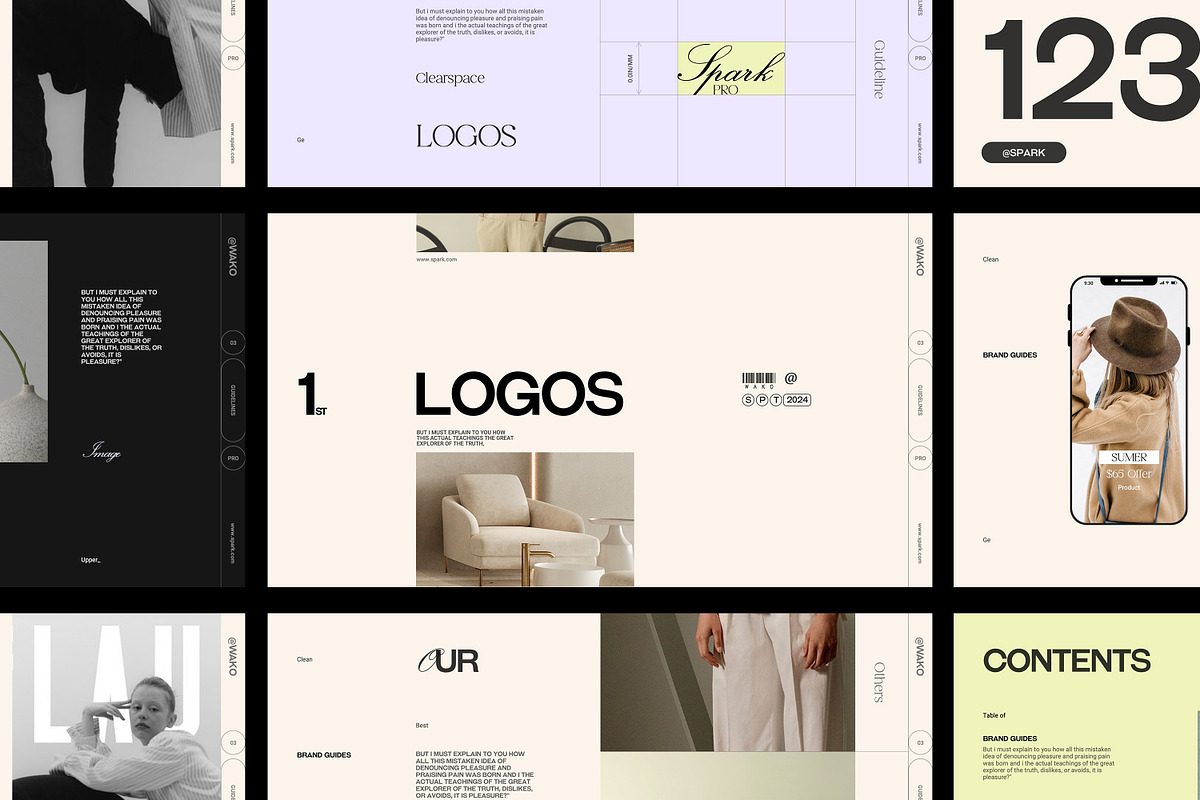 WAKO | Brand Guidelines, a Presentation Template by SparkPro