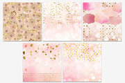Blush & Gold Dreams Papers, a Texture Graphic by Chus Moreno Studio (Thumbnail 4 of 8)