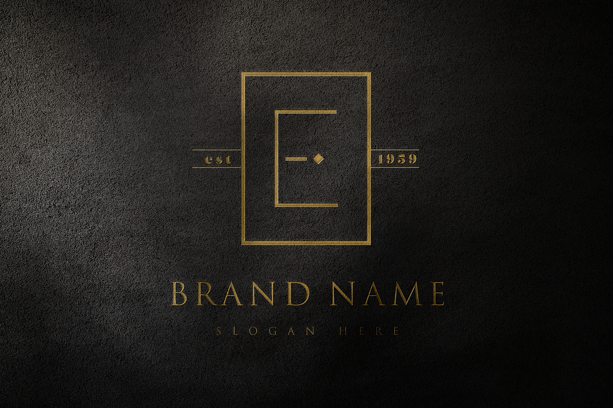 E letter MINIMAL VINTAGE LOGOS, a Branding & Logo Template by Hamed Studio (Photo 5 of 6)