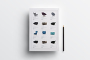Line Sheet Bundle | Word & Indesign, a Stationery Template by obayes (Thumbnail 9 of 17)