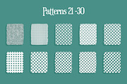 30 Procreate & Ps Geometric Patterns, a Brush Add-On by BrushBoy (Thumbnail 6 of 6)