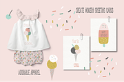 Dream ICE-CREAMS, a Decorative Illustration by Poppymoondesign (Thumbnail 4 of 4)
