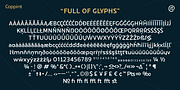 Coppint, a Sans Serif Font by Ridtype Foundry (Thumbnail 12 of 12)