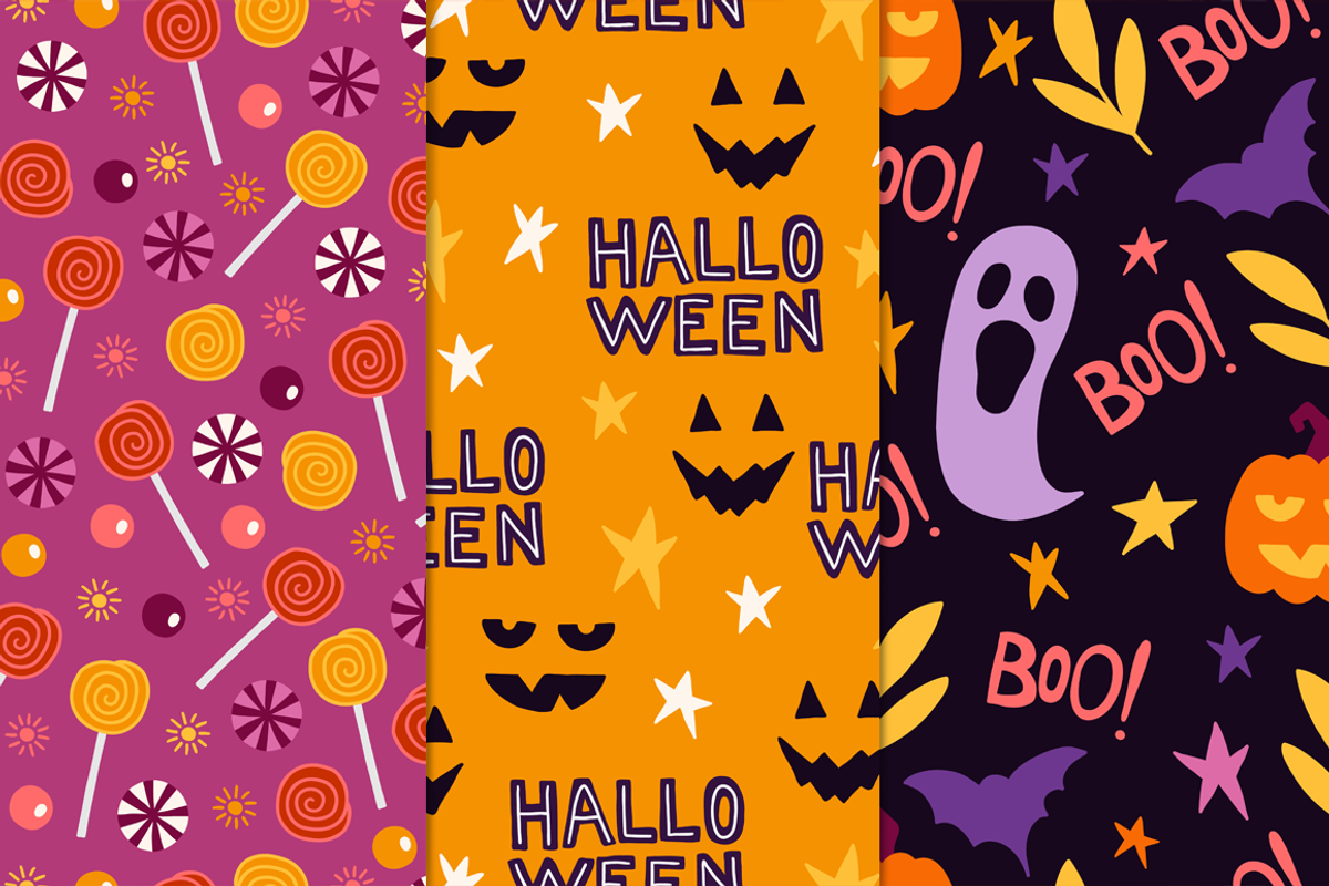 Halloween Kit #3, a Texture Illustration by miumiu (Photo 4 of 11)