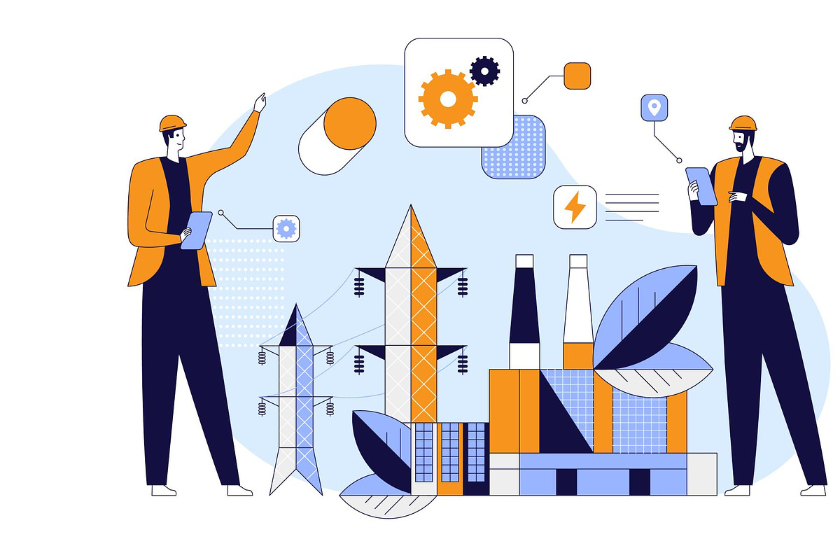 Energy technology, a Technology Illustration by IcoMaker (Photo 5 of 7)