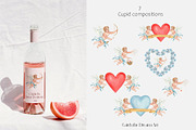 Forget-me-not Antique Valentine, a Seasonal Illustration by Catch the Dream Art (Thumbnail 5 of 10)