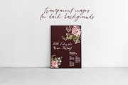 San Clemente Script + Spring Florals, a Script Font by Jen Wagner Co (Thumbnail 13 of 16)