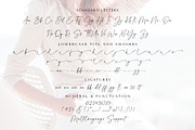 Sharlotte - Chic Calligraphy, a Script Font by MJB Letters (Thumbnail 10 of 10)
