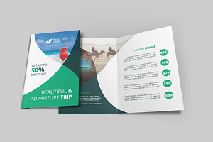 Travel Agency Bi Fold Brochure