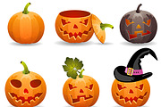 Collect Pumpkin for Halloween, a Solid Icon by TAlex (Thumbnail 2 of 6)