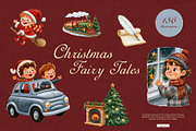 Christmas Fairy Tales Illustrations, a Seasonal Illustration by Feelsoul (Thumbnail 1 of 11)