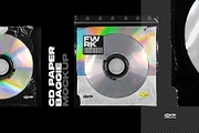 CD Mockup Bundle, a Product Mockup by FLYERWRK