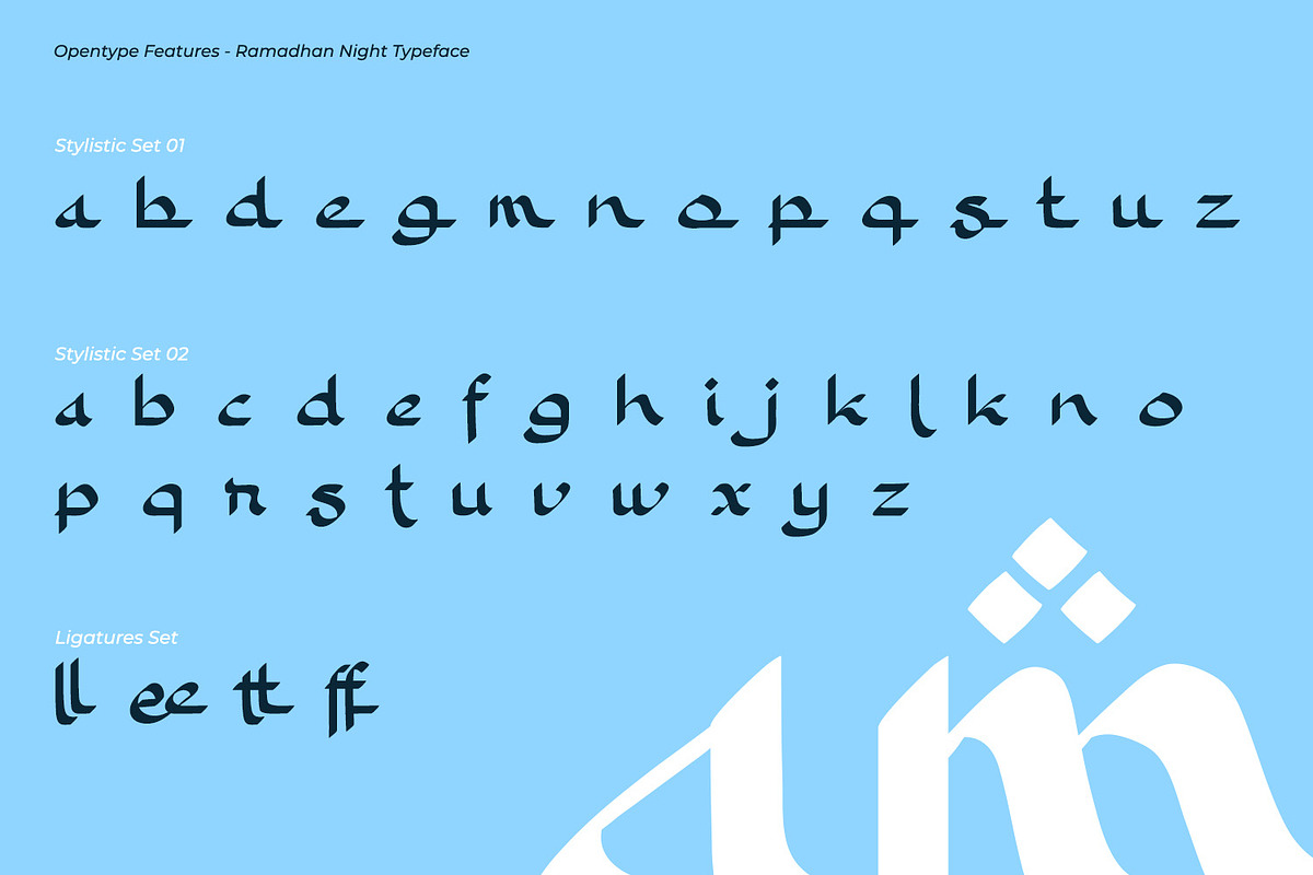 Ramadhan Night, a Symbol Font by Nathatype (Photo 10 of 11)