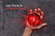 Hand Signs & Gestures, a Device Mockup by h3design (Thumbnail 4 of 7)