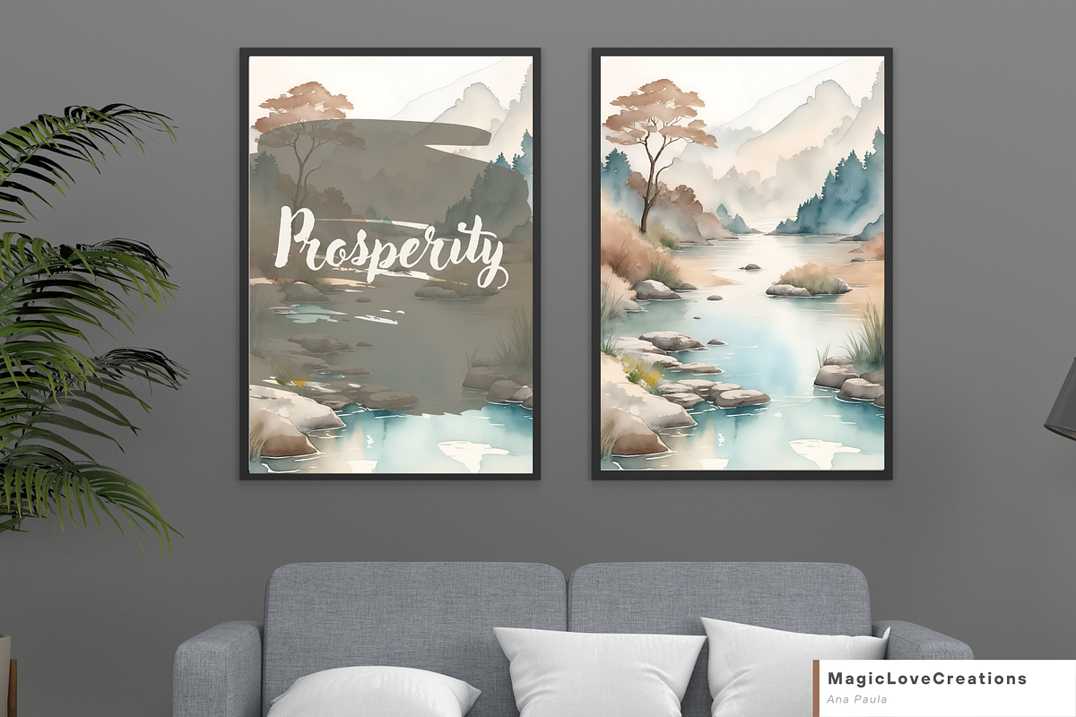 Spiritual Positive Quote Print Wall, a Poster Template by MagicLove Creations (Photo 4 of 10)
