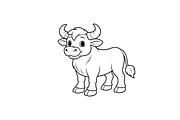 15 Cute Kawaii Animal Coloring Pages, an Animal Illustration by Annudesign (Thumbnail 6 of 9)