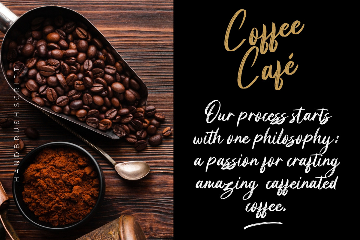 Genyvila Handbrush Business Font preview 6