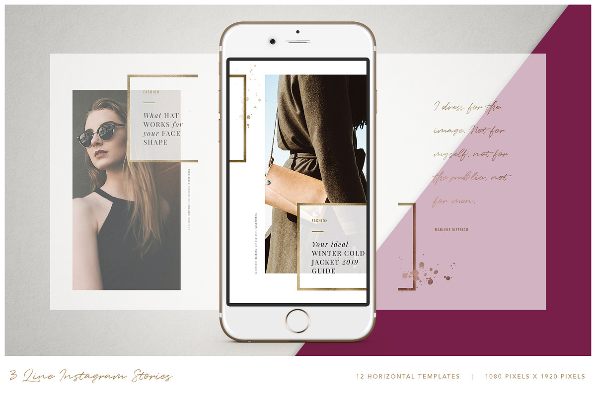 THE GRID | Instagram Posts Layout, a Social Media Template by Marigold Studios (Photo 5 of 14)